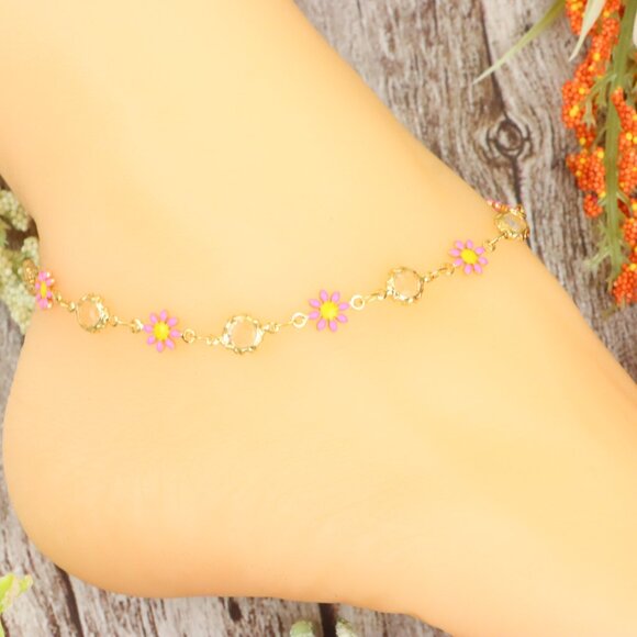 "Dainty Anklet for Women – Elegant Everyday Jewelry & Perfect Gift | MLCRC1265 - Picture 9 of 10